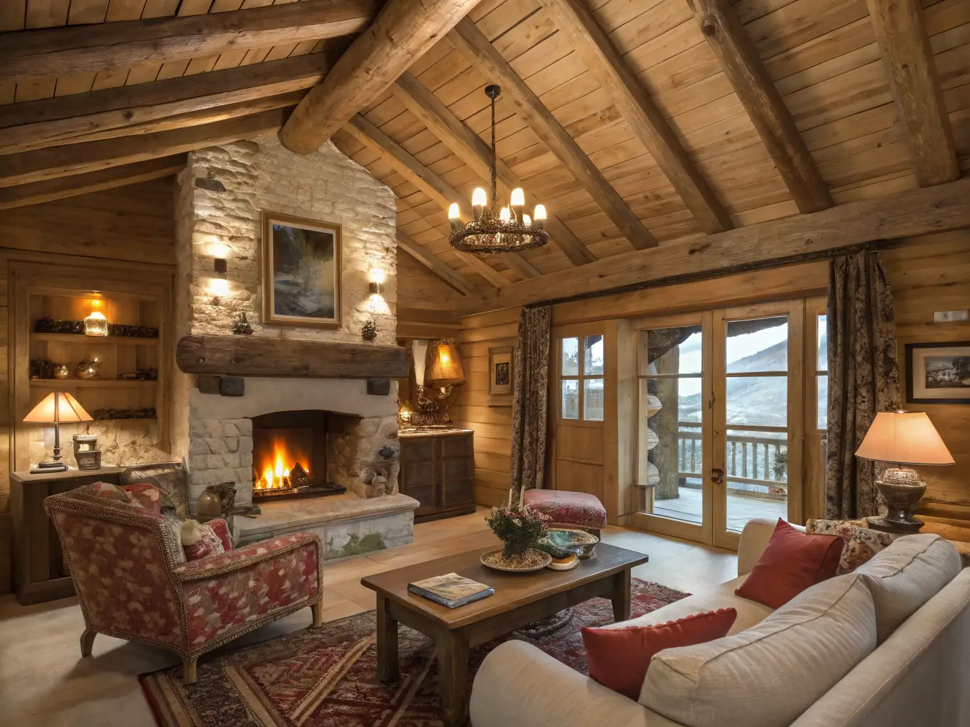 A renovated ski chalet with a refreshed interior and updated amenities, demonstrating Brian Head Design & Construction's ability to revitalize properties while maintaining their unique character.